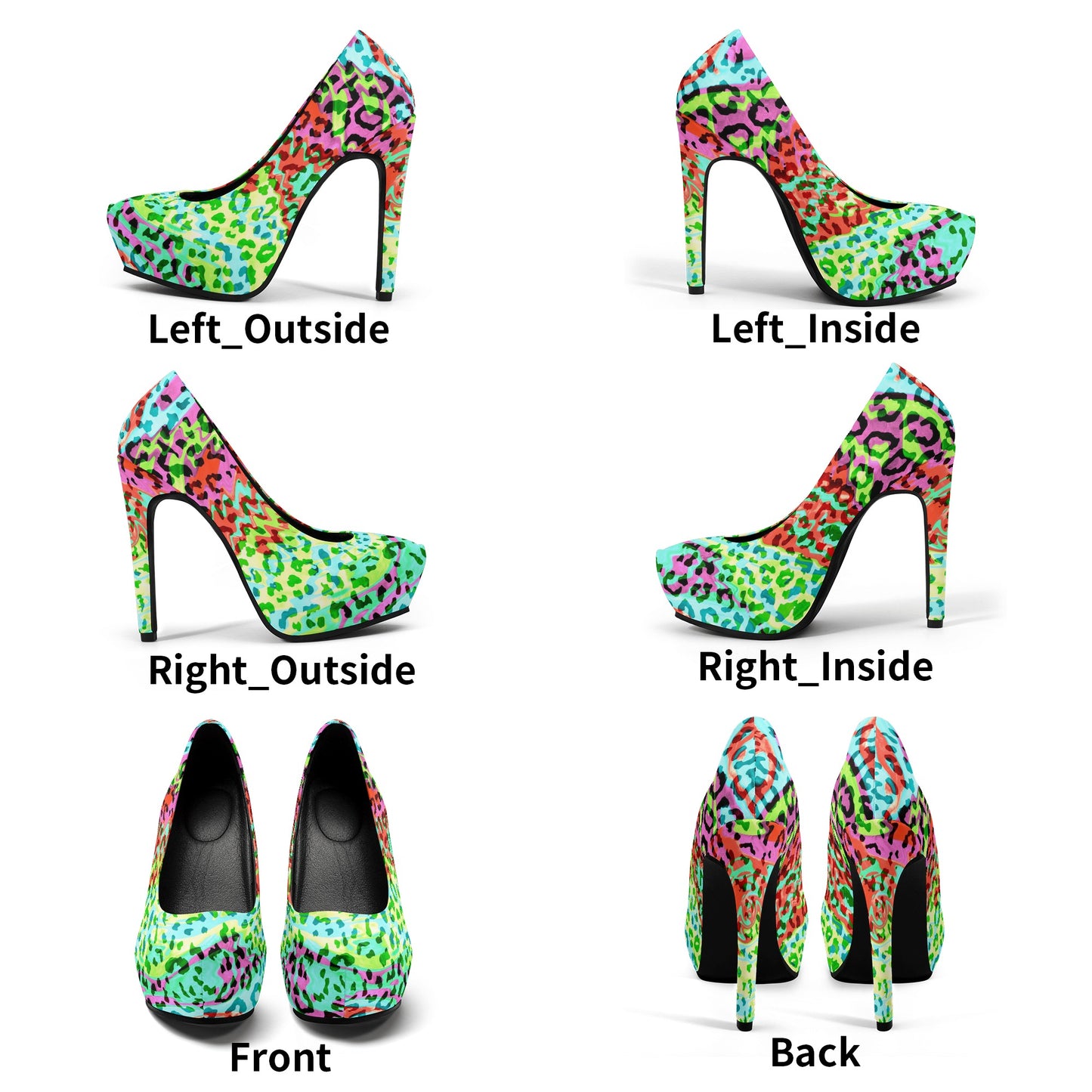 Candy Cat Ladies Stinger Platform Pumps