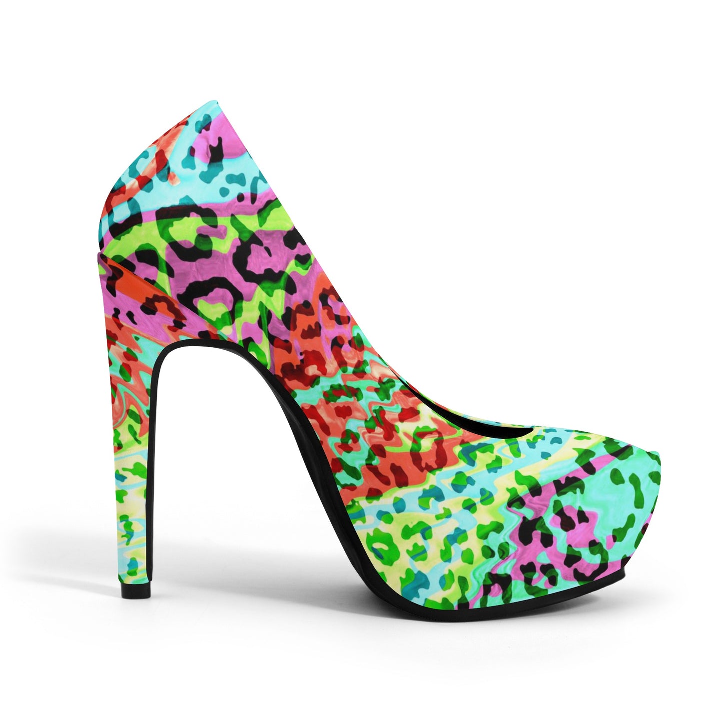 Candy Cat Ladies Stinger Platform Pumps