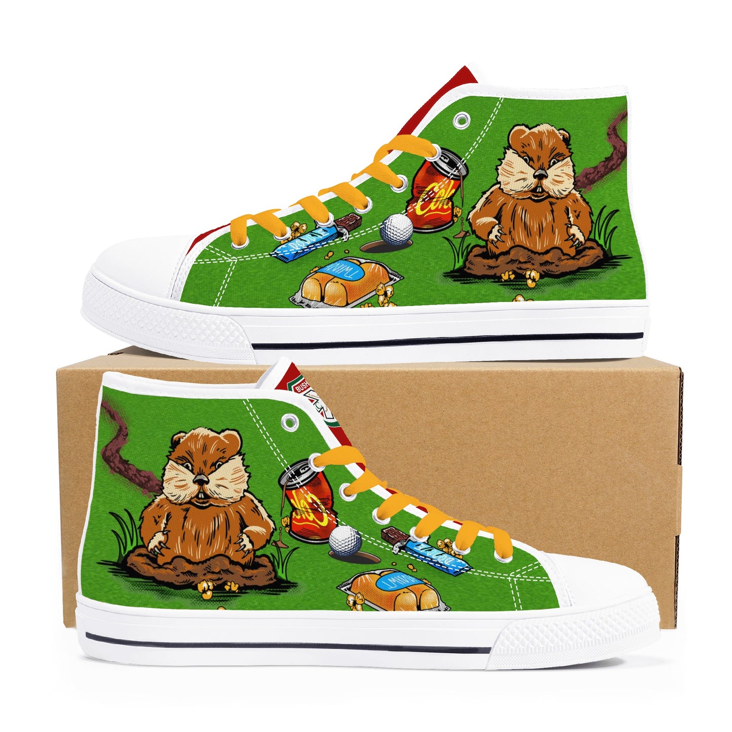 Country Club Dudes Astros High Top Shoes