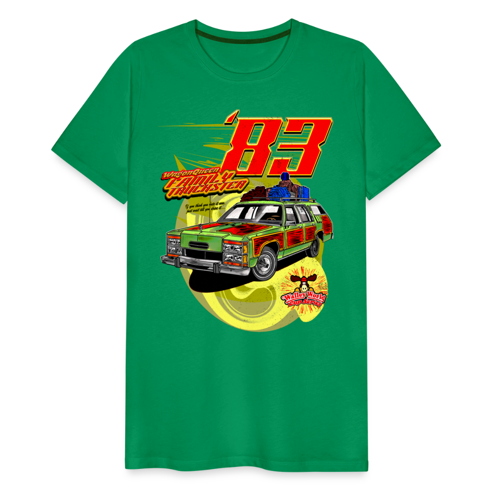 Wagon Dudes Premium T-Shirt - kelly green