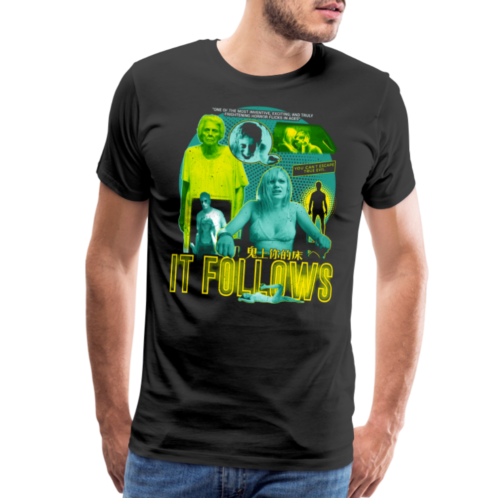 Follows Men's Premium T-Shirt SSM* - black