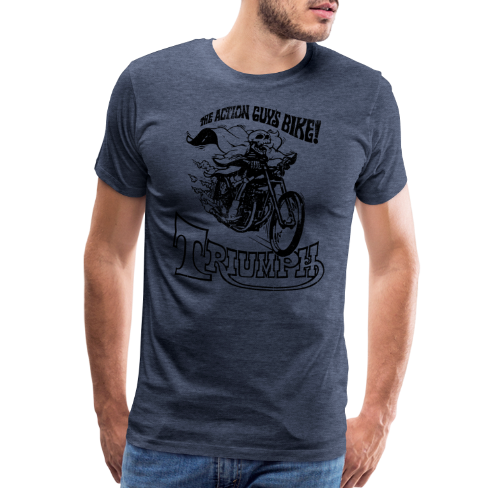 Triumph Men's Premium T-Shirt SSM* - heather blue