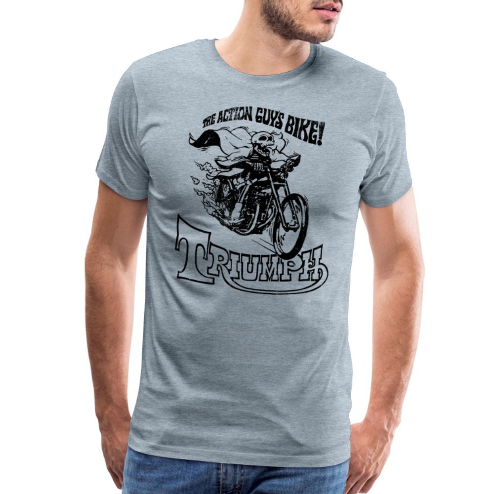 Triumph Men's Premium T-Shirt SSM* - heather ice blue