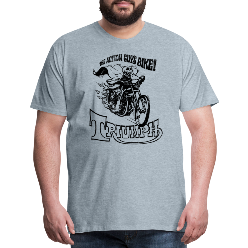 Triumph Men's Premium T-Shirt SSM* - heather ice blue