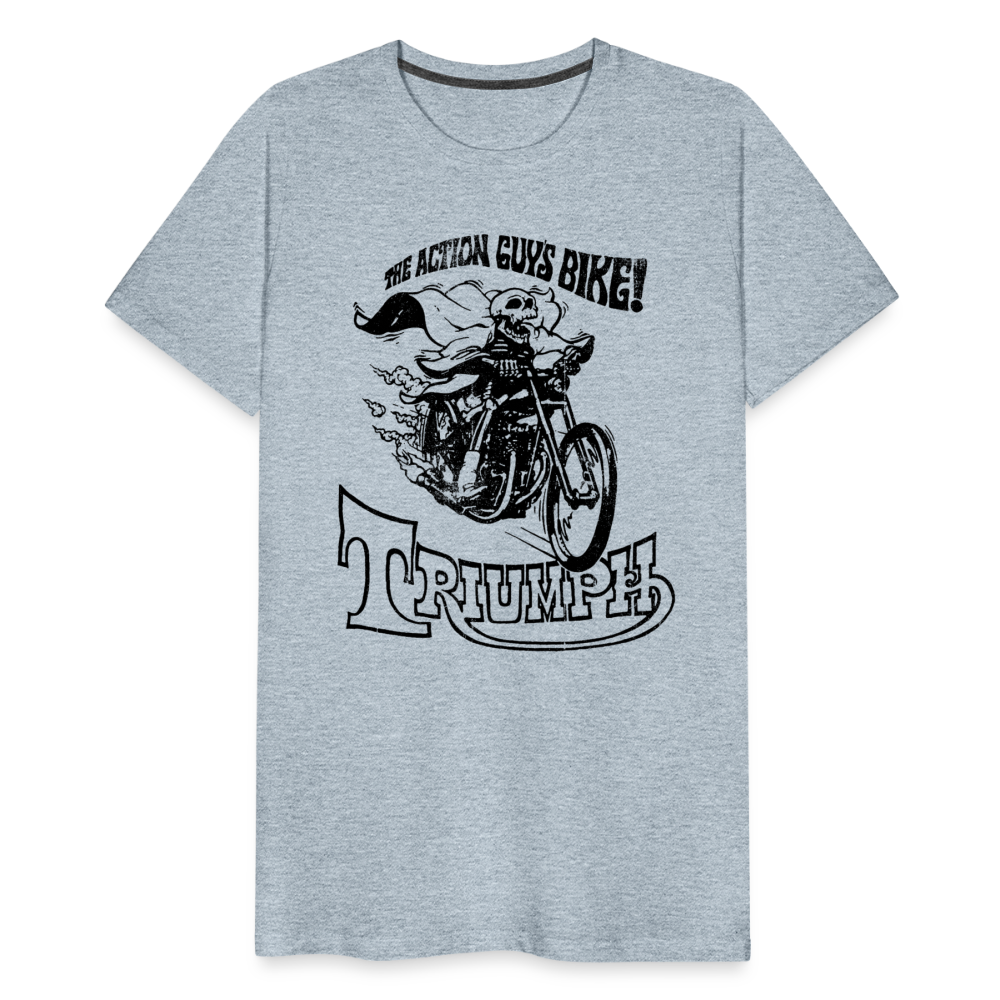 Triumph Men's Premium T-Shirt SSM* - heather ice blue