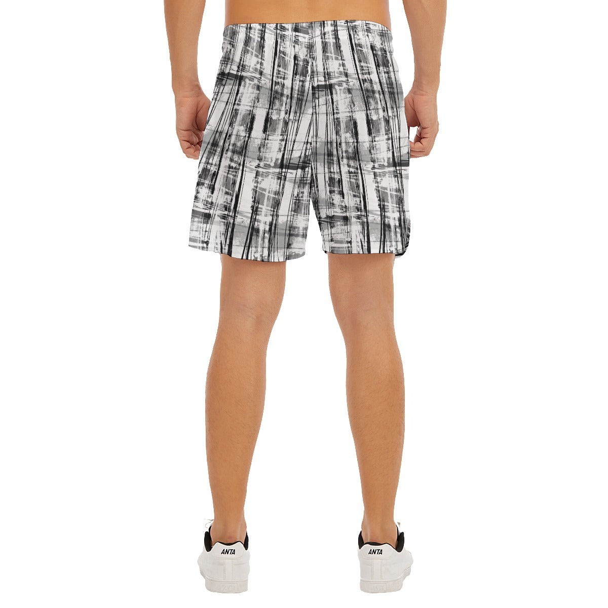 NY Swirl Dudes Drawstring Chill Gym Shorts