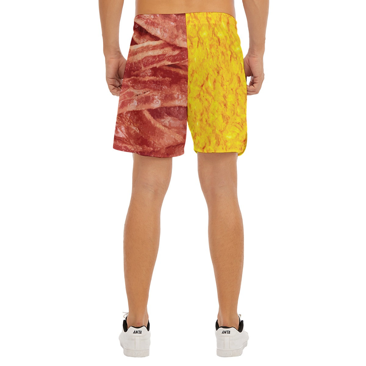 Wakey Wakey! Dudes Drawstring Chill Gym Shorts