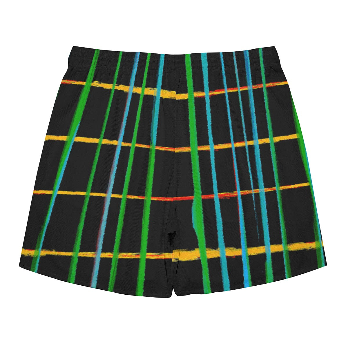 NY Stripes Dudes Drawstring Chill Gym Shorts