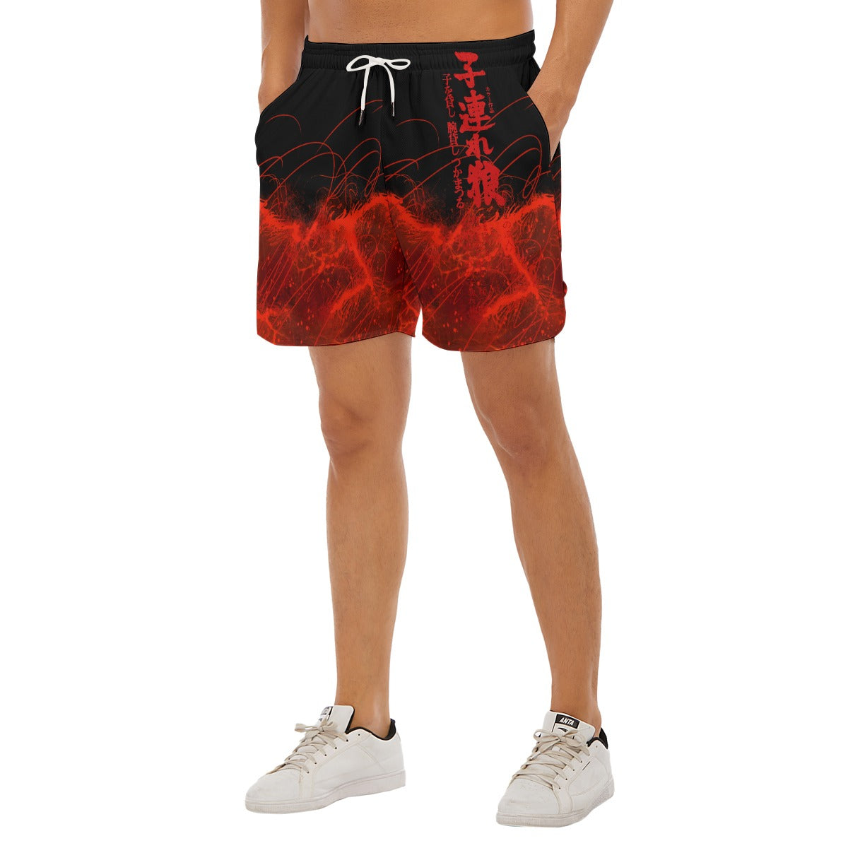 Blood Sun Dudes Drawstring Chill Gym Shorts