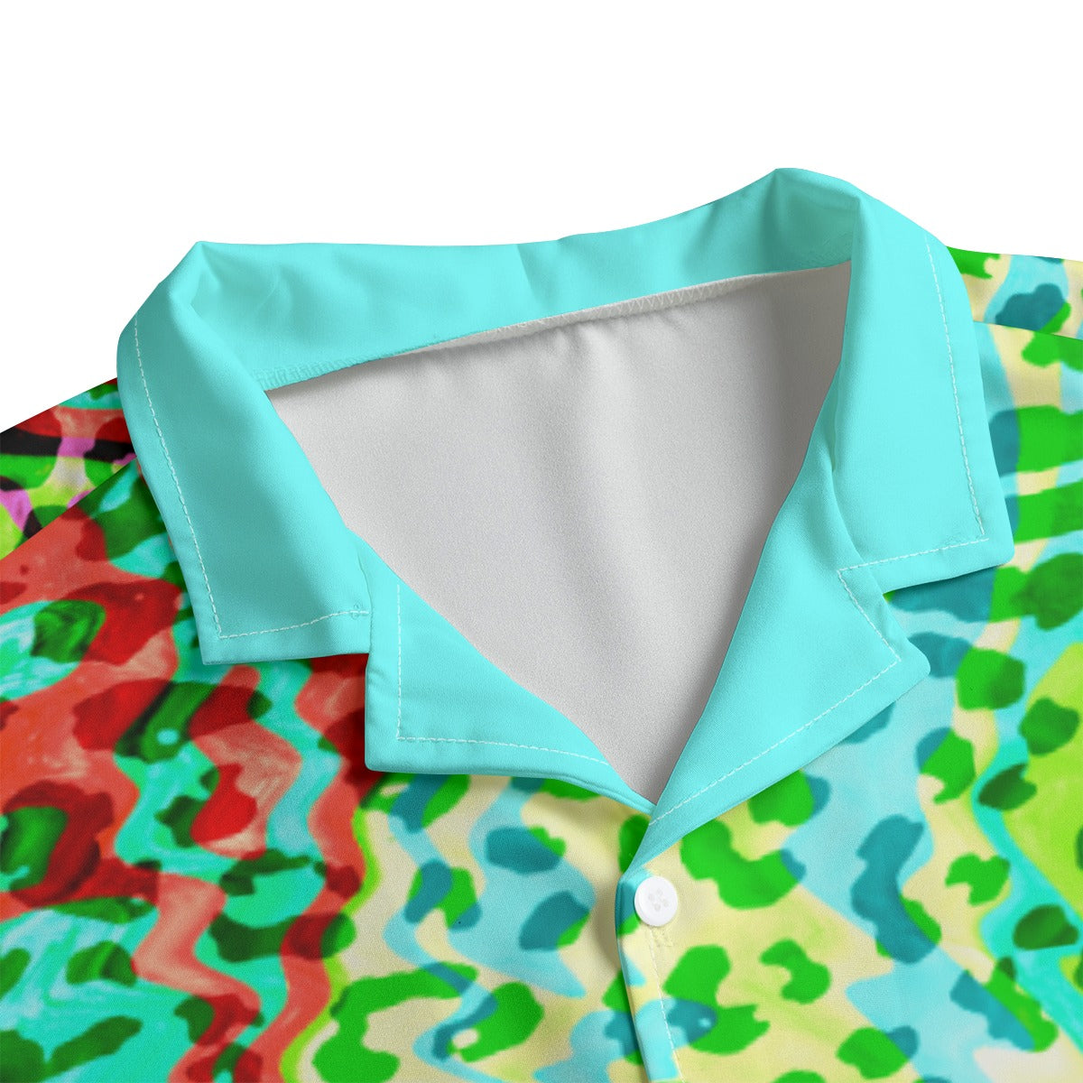 Candy Cat Dudes Button Down Hawaiian Shirt