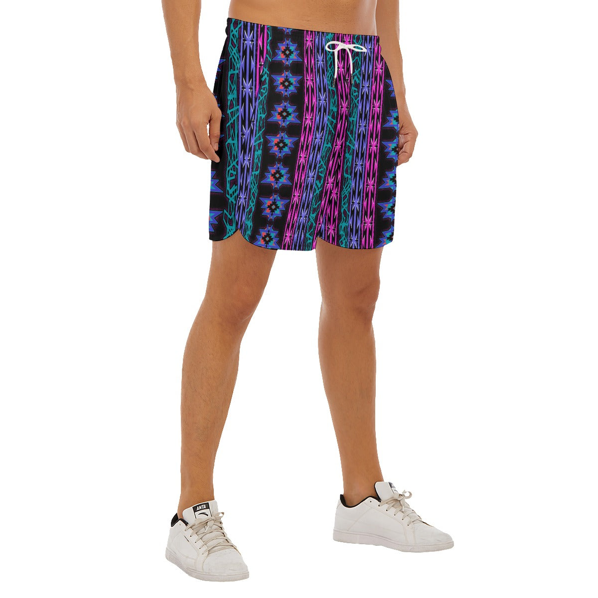 Southwest Scramble Dudes Drawstring Chill Gym Shorts