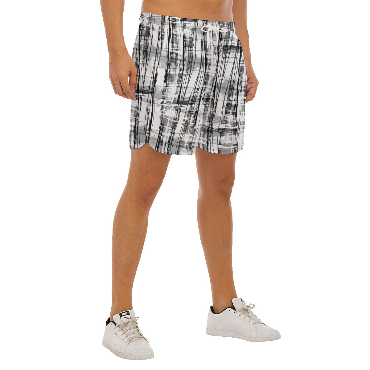 NY Swirl Dudes Drawstring Chill Gym Shorts