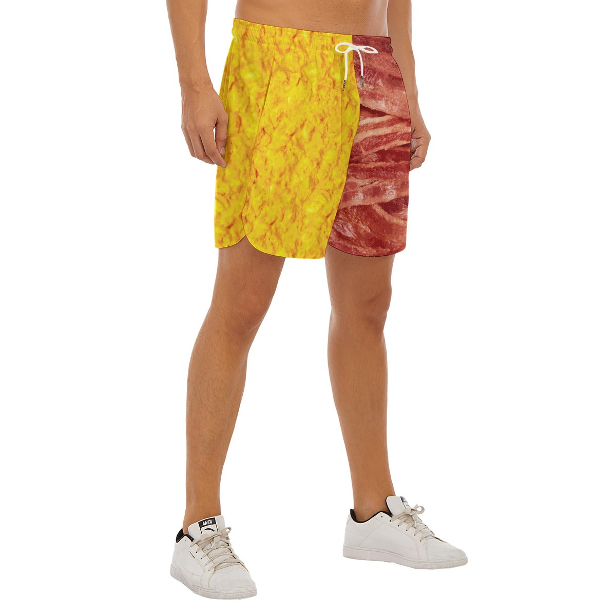 Wakey Wakey! Dudes Drawstring Chill Gym Shorts