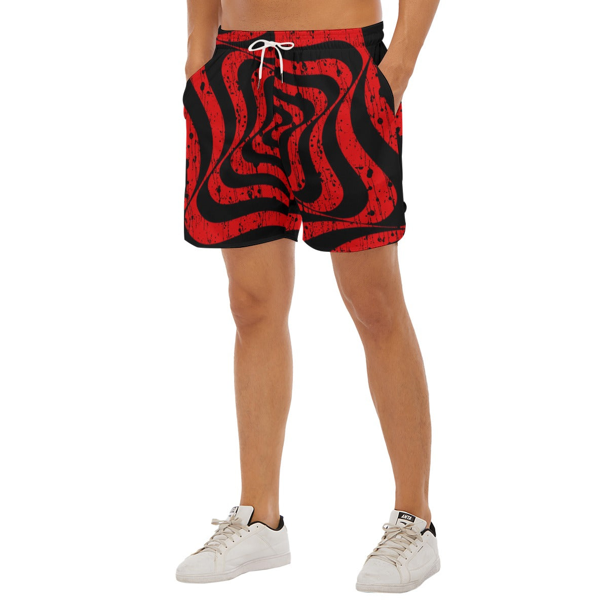 Blood Illusion Dudes Drawstring Chill Gym Shorts