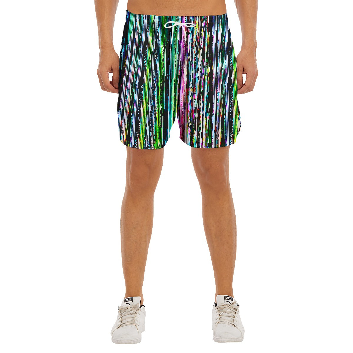 Static Late Night Dudes Drawstring Chill Gym Shorts