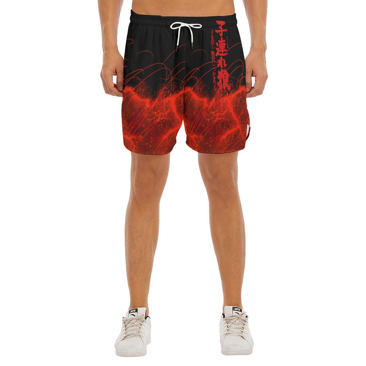 Blood Sun Dudes Drawstring Chill Gym Shorts
