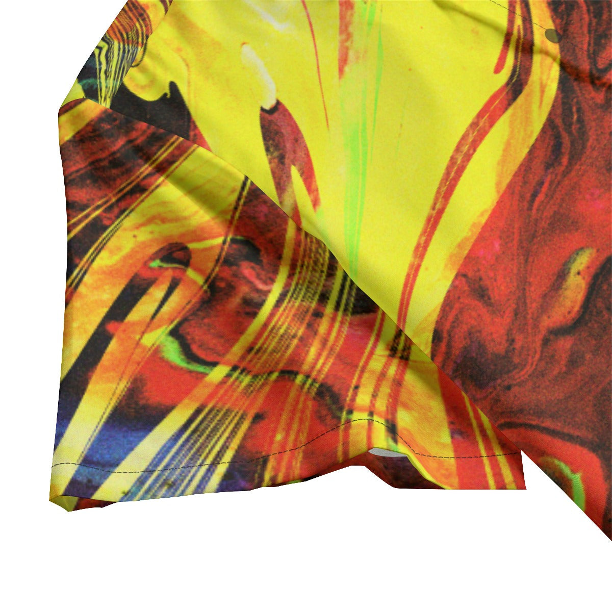 Acid Run Dudes Button Down Hawaiian Shirt