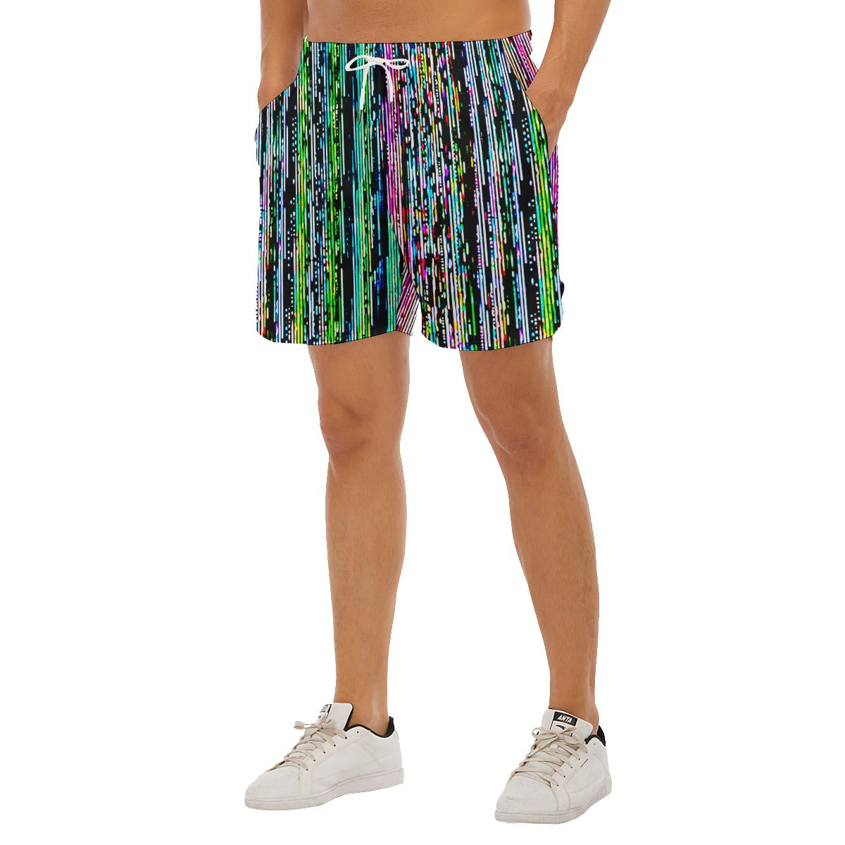 Static Late Night Dudes Drawstring Chill Gym Shorts