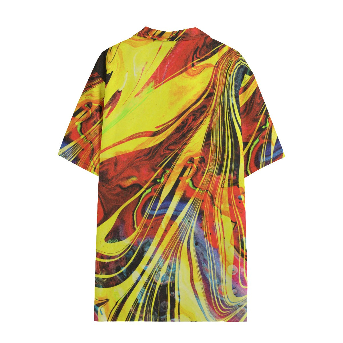 Acid Run Dudes Button Down Hawaiian Shirt