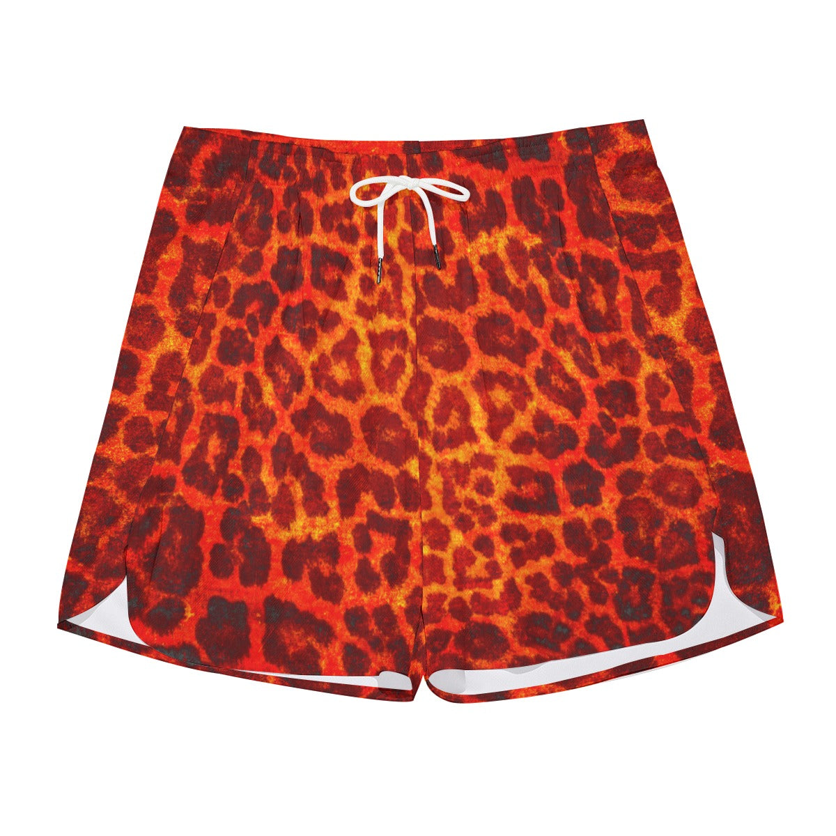 Metal Cheetah Dudes Drawstring Chill Gym Shorts