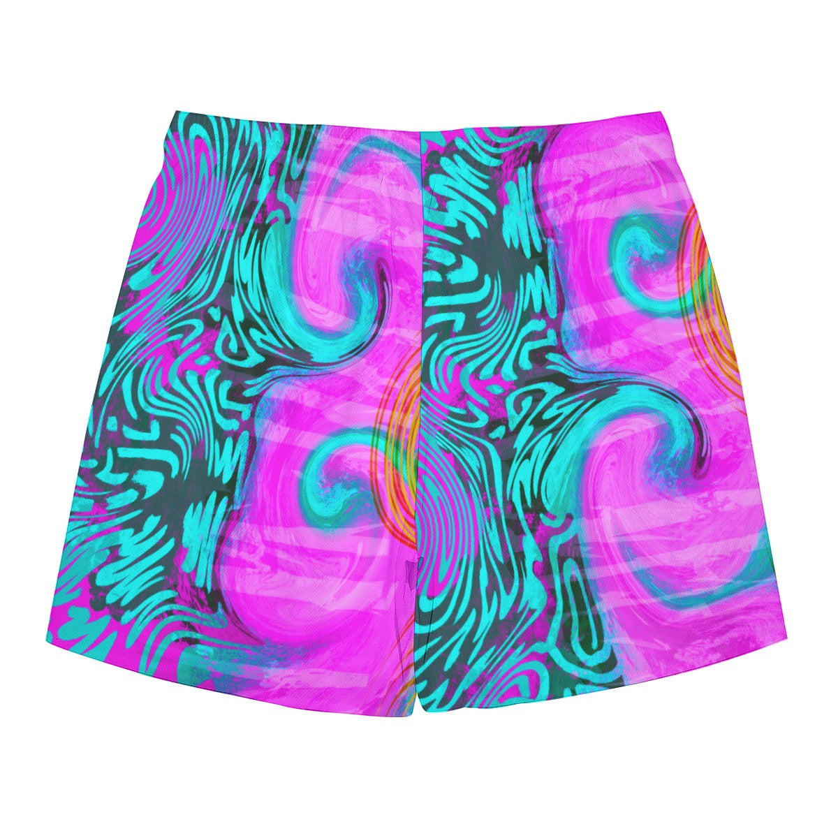 Neon Glow Dudes Drawstring Chill Gym Shorts