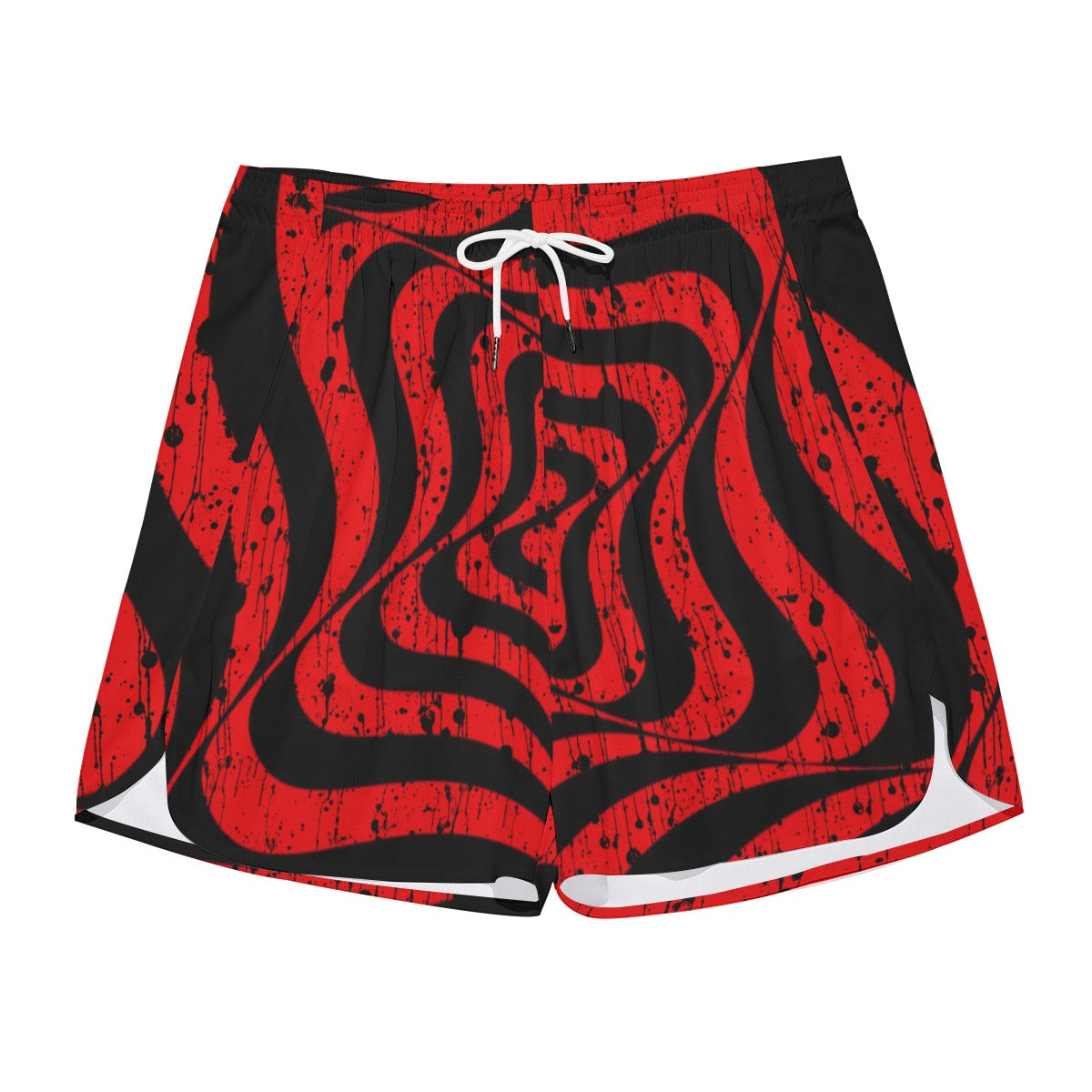 Blood Illusion Dudes Drawstring Chill Gym Shorts