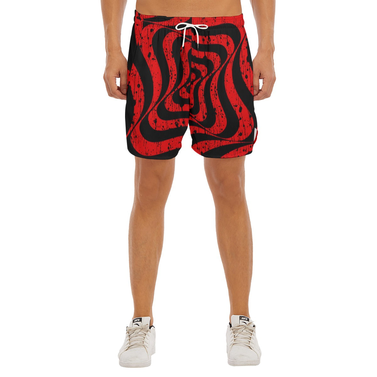 Blood Illusion Dudes Drawstring Chill Gym Shorts