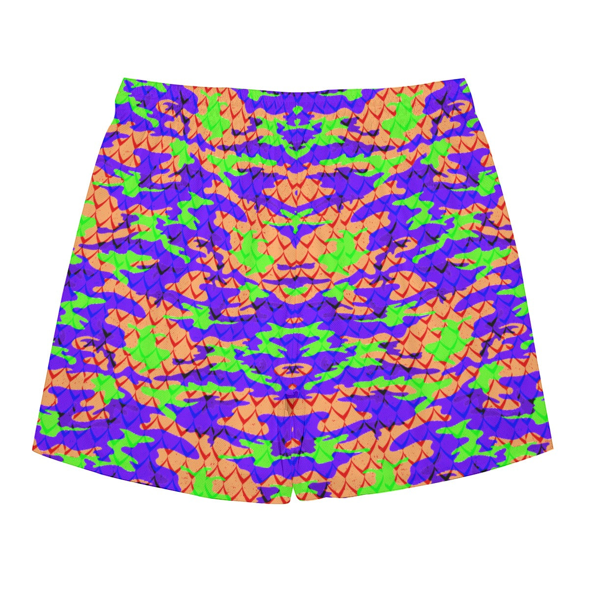 Dino Camo Dudes Drawstring Chill Gym Shorts