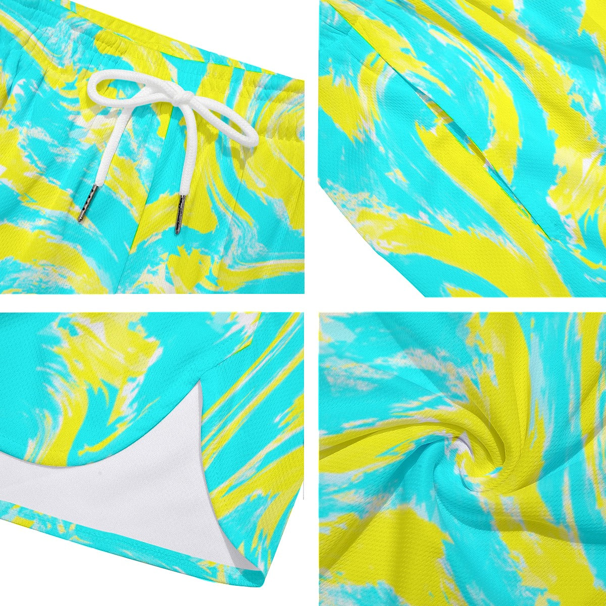 Bright Tide Dudes Drawstring Chill Shorts