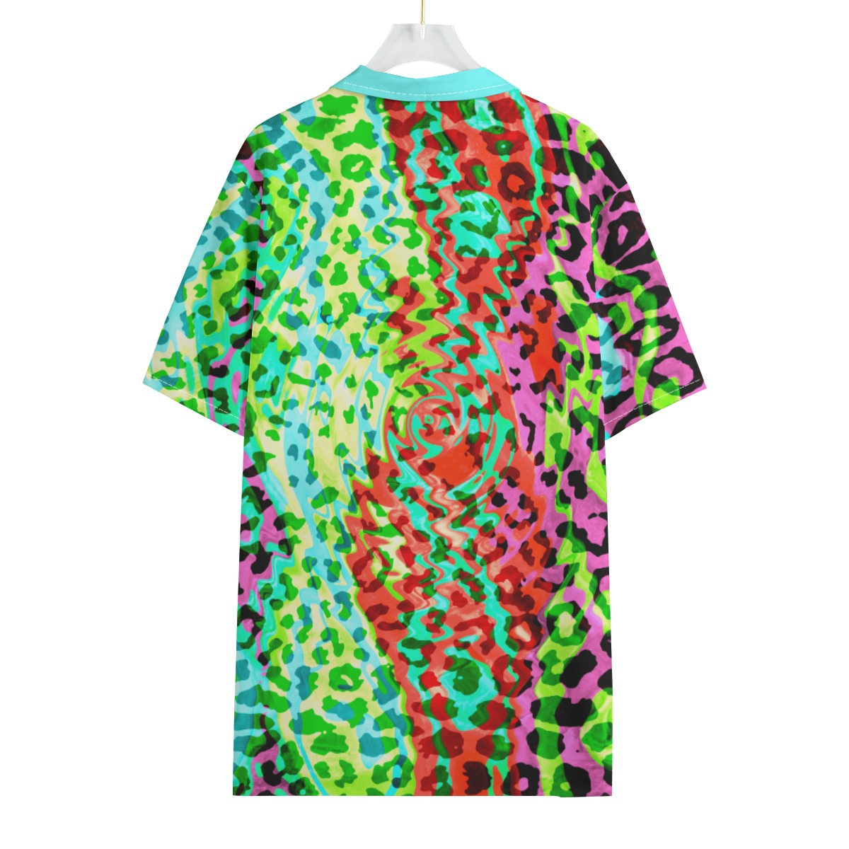 Candy Cat Dudes Button Down Hawaiian Shirt