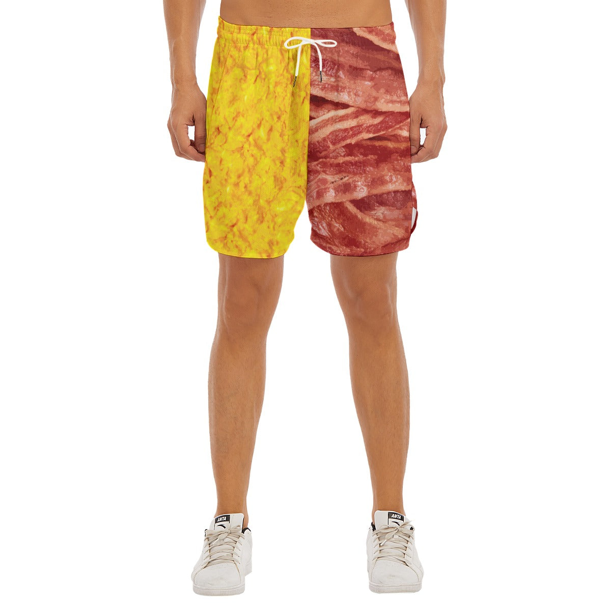 Wakey Wakey! Dudes Drawstring Chill Gym Shorts