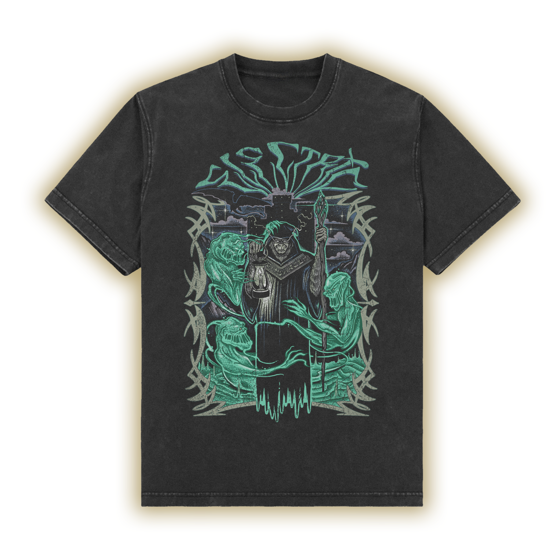 Ape Wizard Unisex Heavyweight Tee