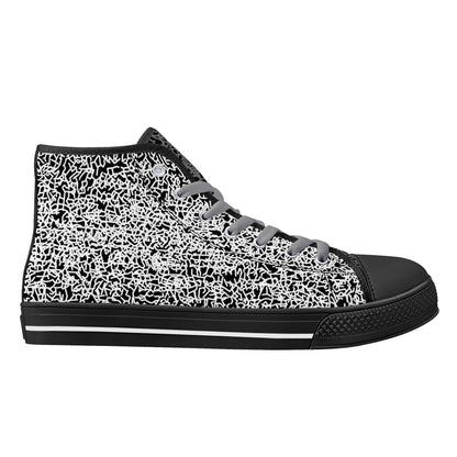 Acid Etch Dudes Astros High Top Shoes