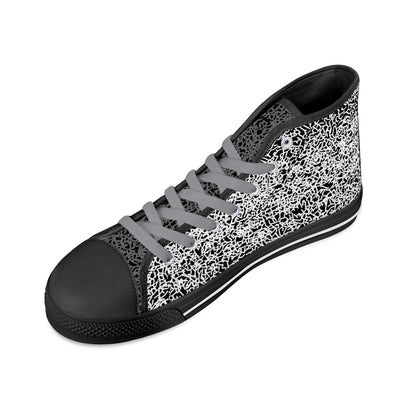 Acid Etch Dudes Astros High Top Shoes