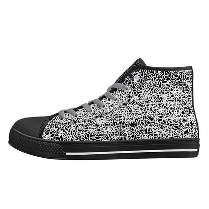Acid Etch Dudes Astros High Top Shoes