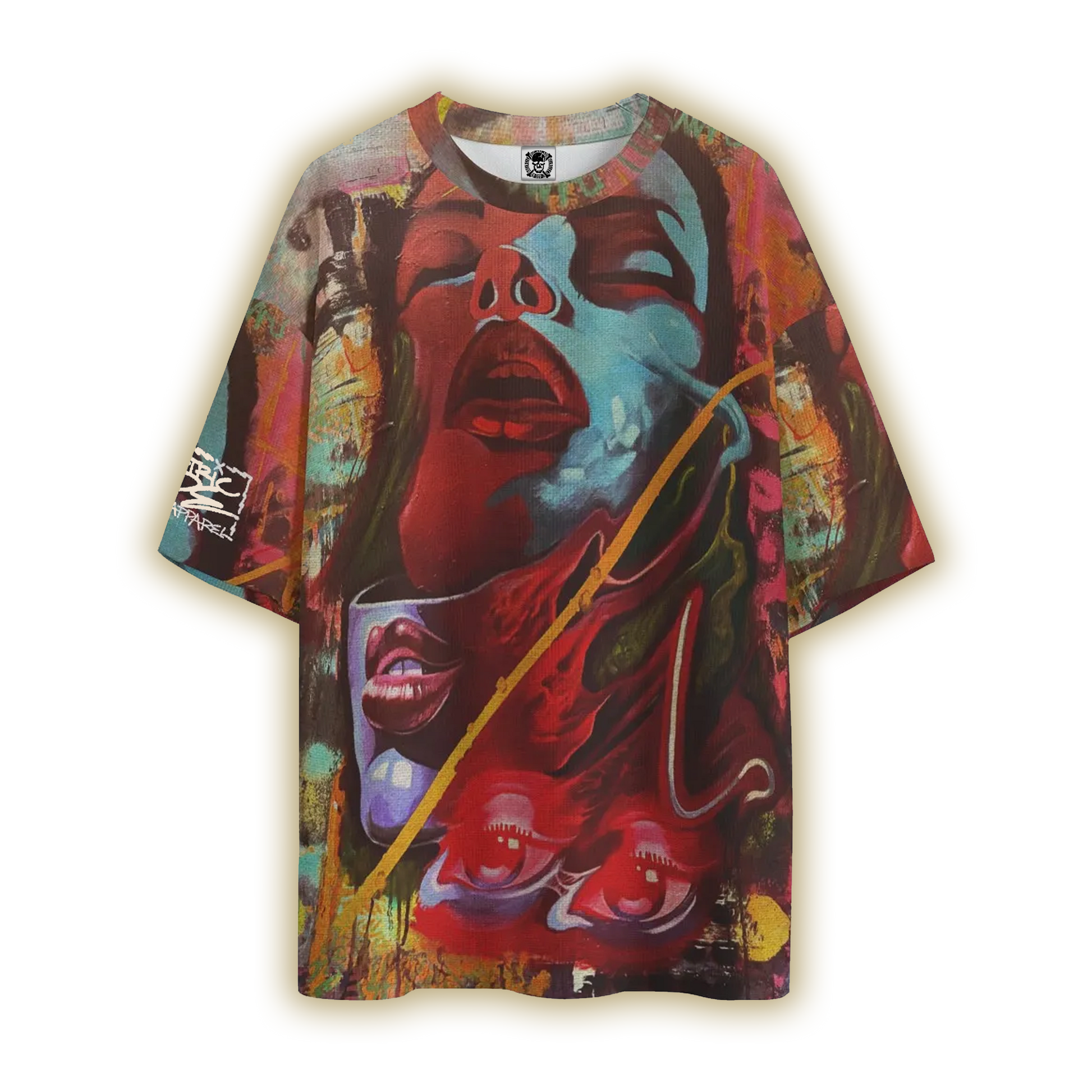 Sights All-Over Oversized Tee