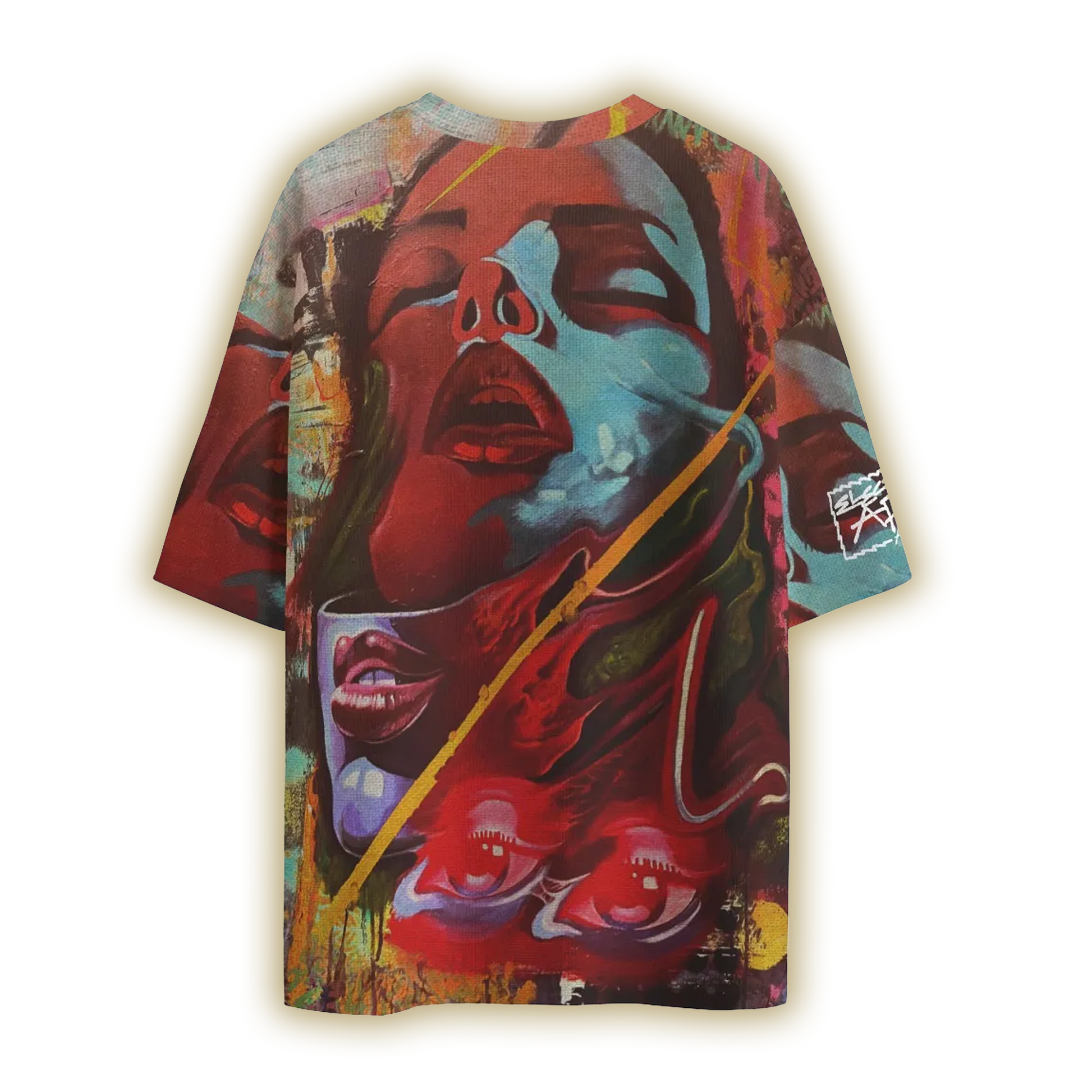 Sights All-Over Oversized Tee