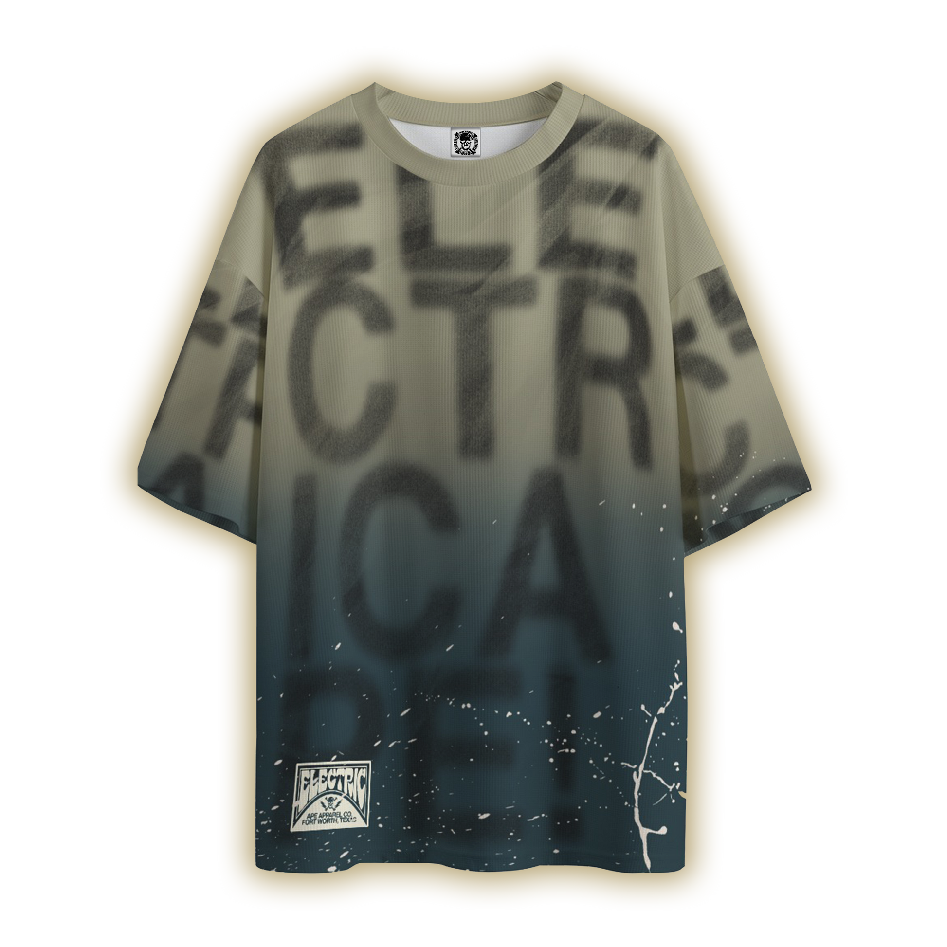 Ocular Test All-Over Oversized Tee