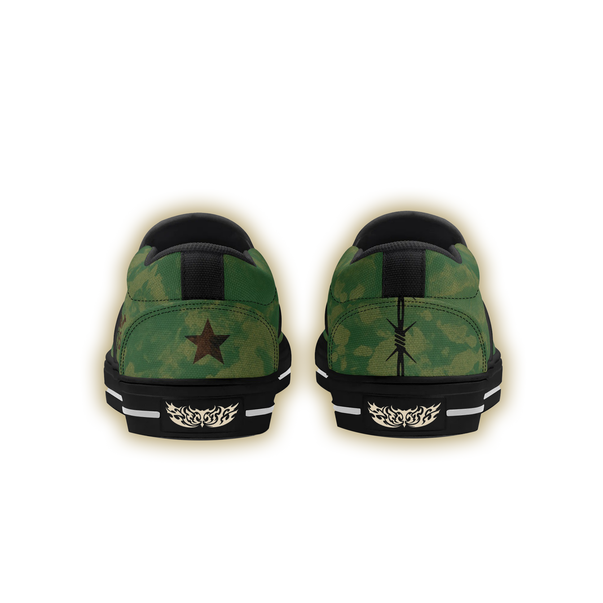 Verde "John J." Slip On Sneakers