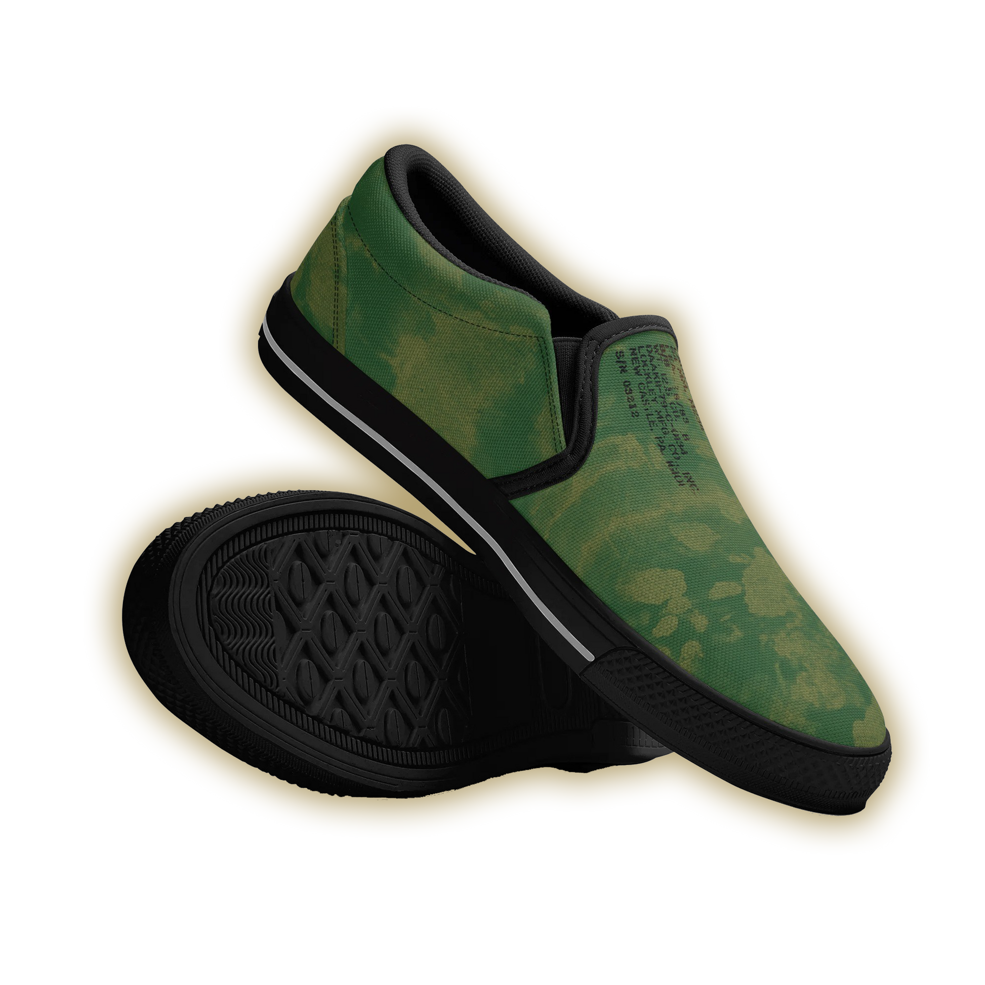 Verde "John J." Slip On Sneakers