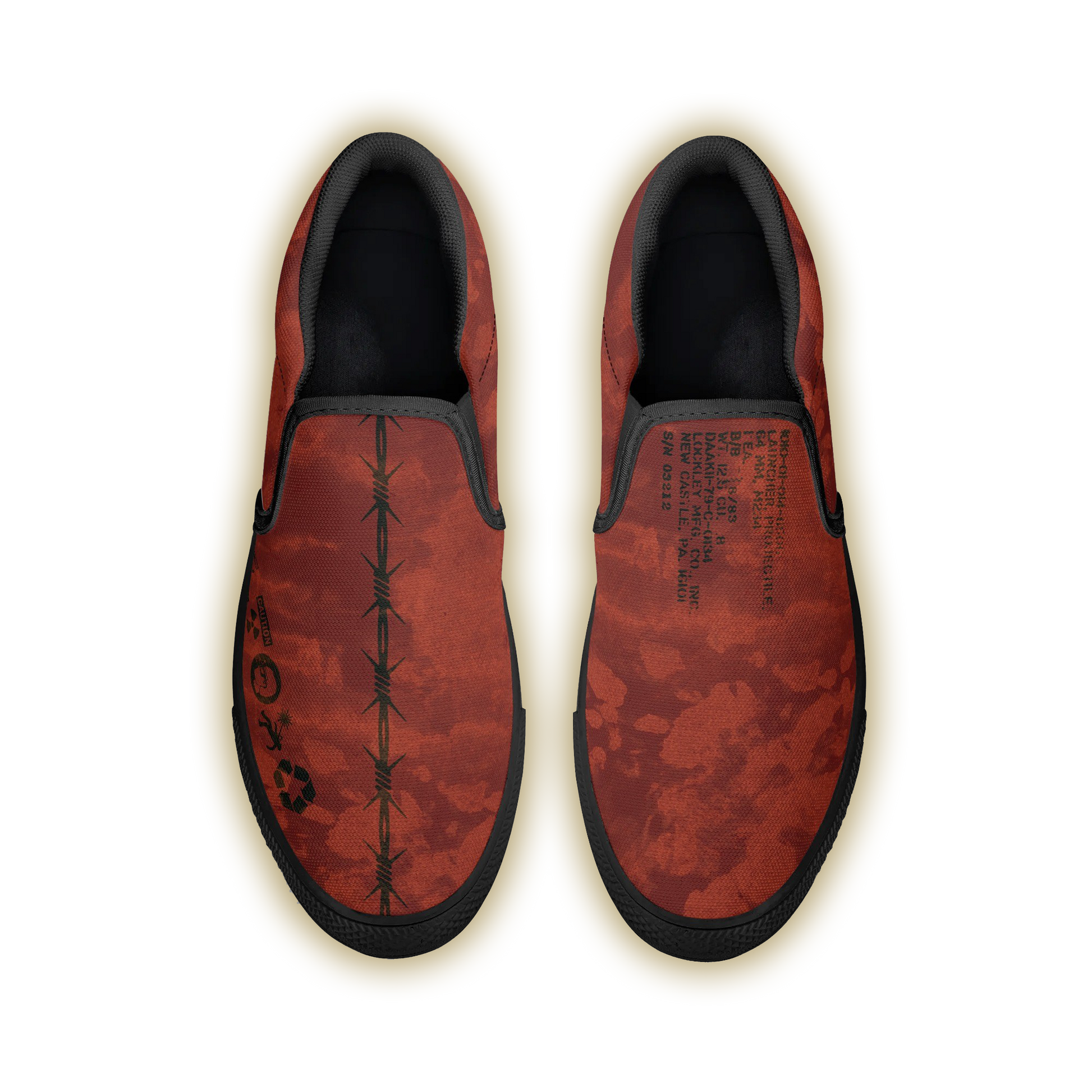 Rojo "John J." Slip On Sneakers