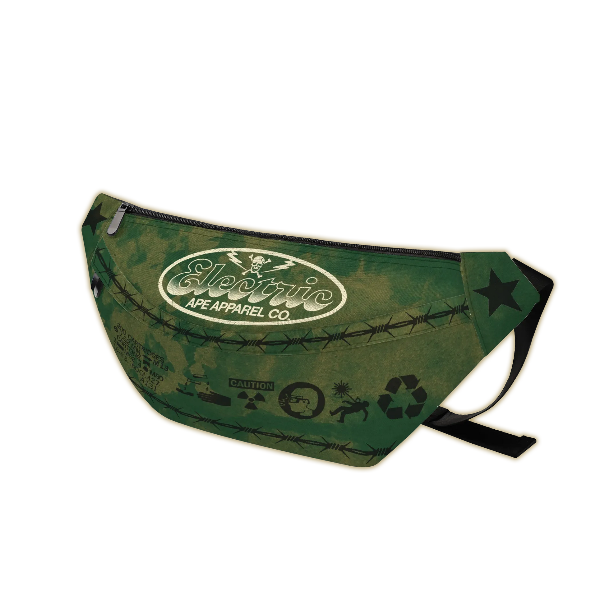 Verde "John J." Large Fanny Sak