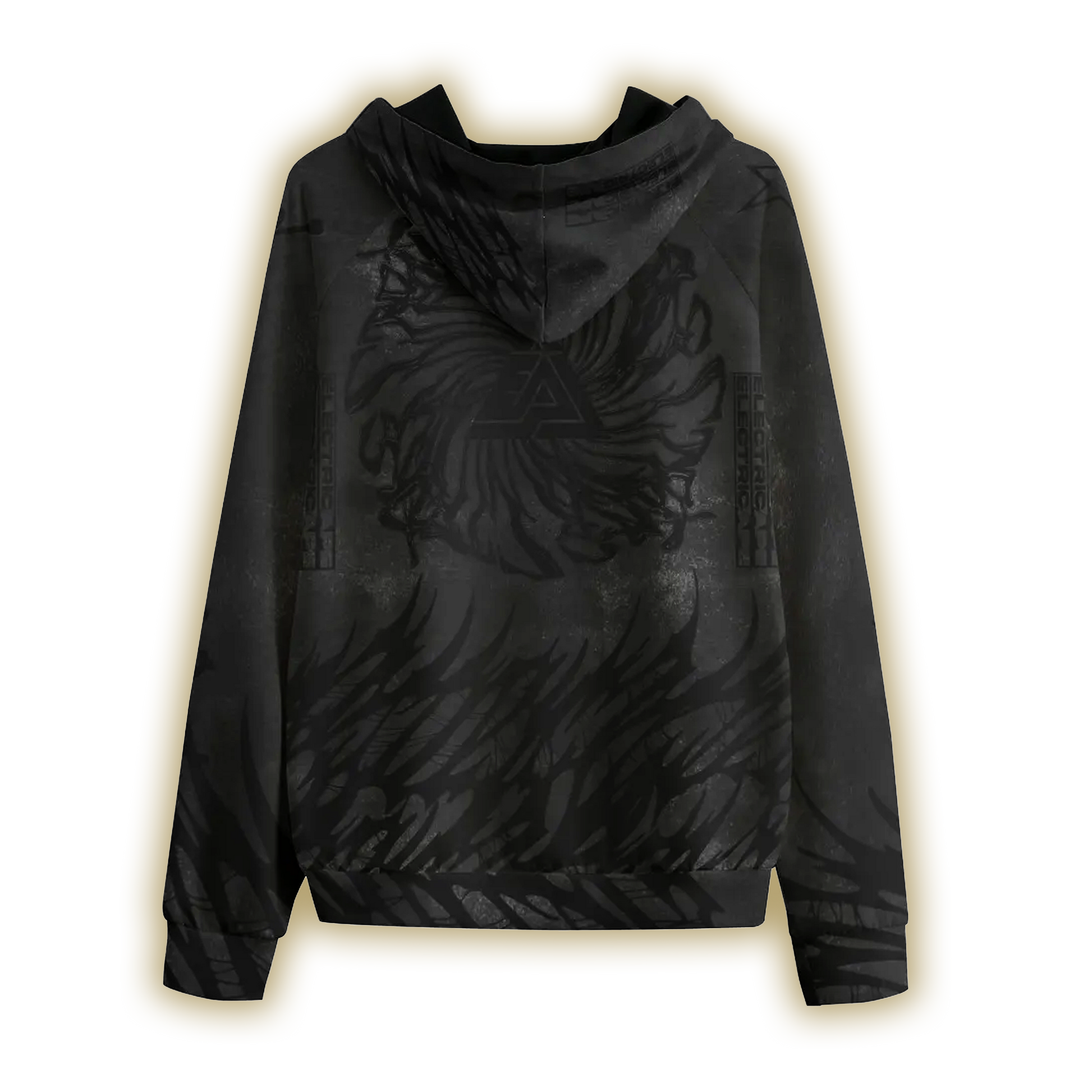 Slums Raglan Pullover Hoodie