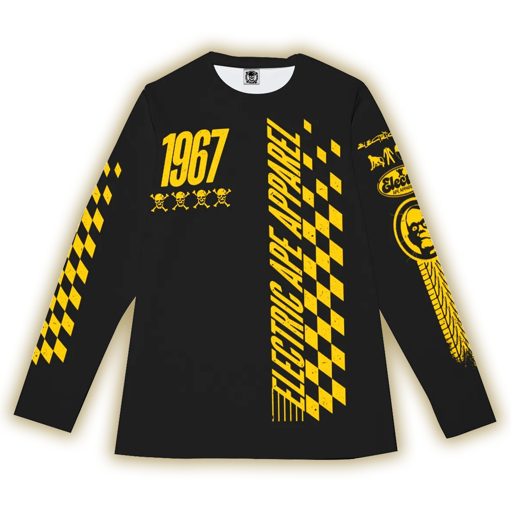 1967 Blacktop All-Over Long Sleeve Tee