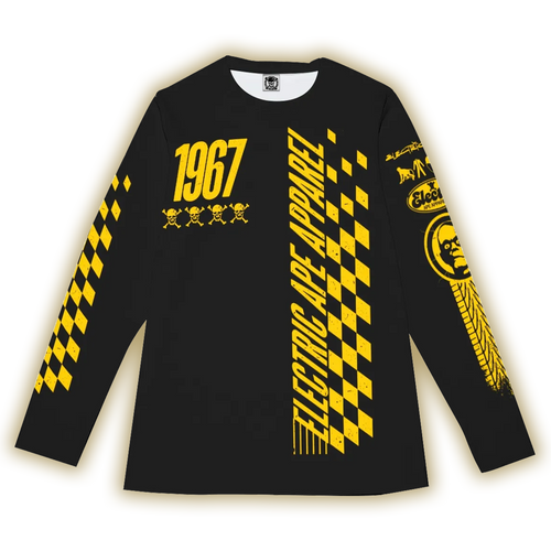 1967 Blacktop All-Over Long Sleeve Tee