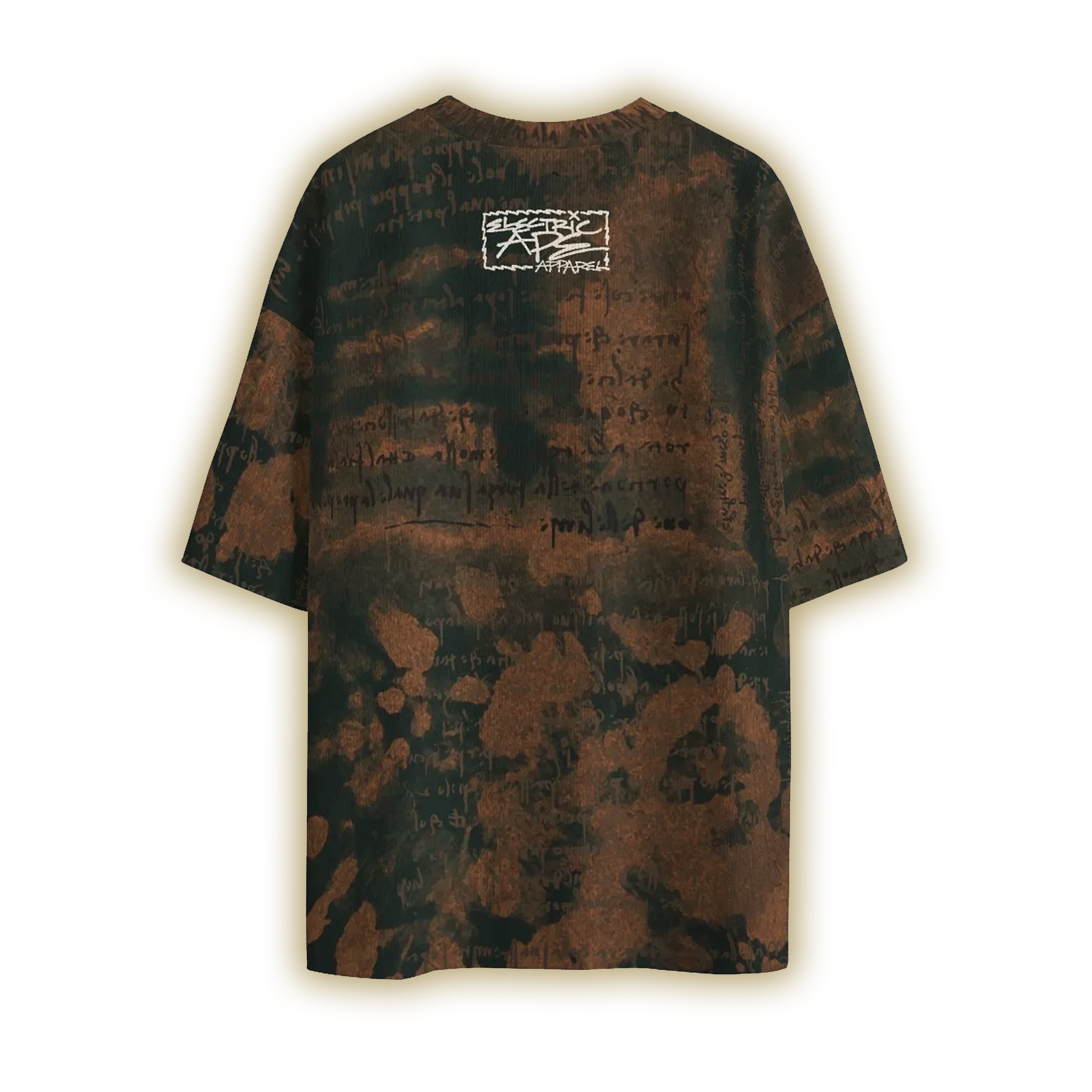 Redacted All-Over Oversized Tee