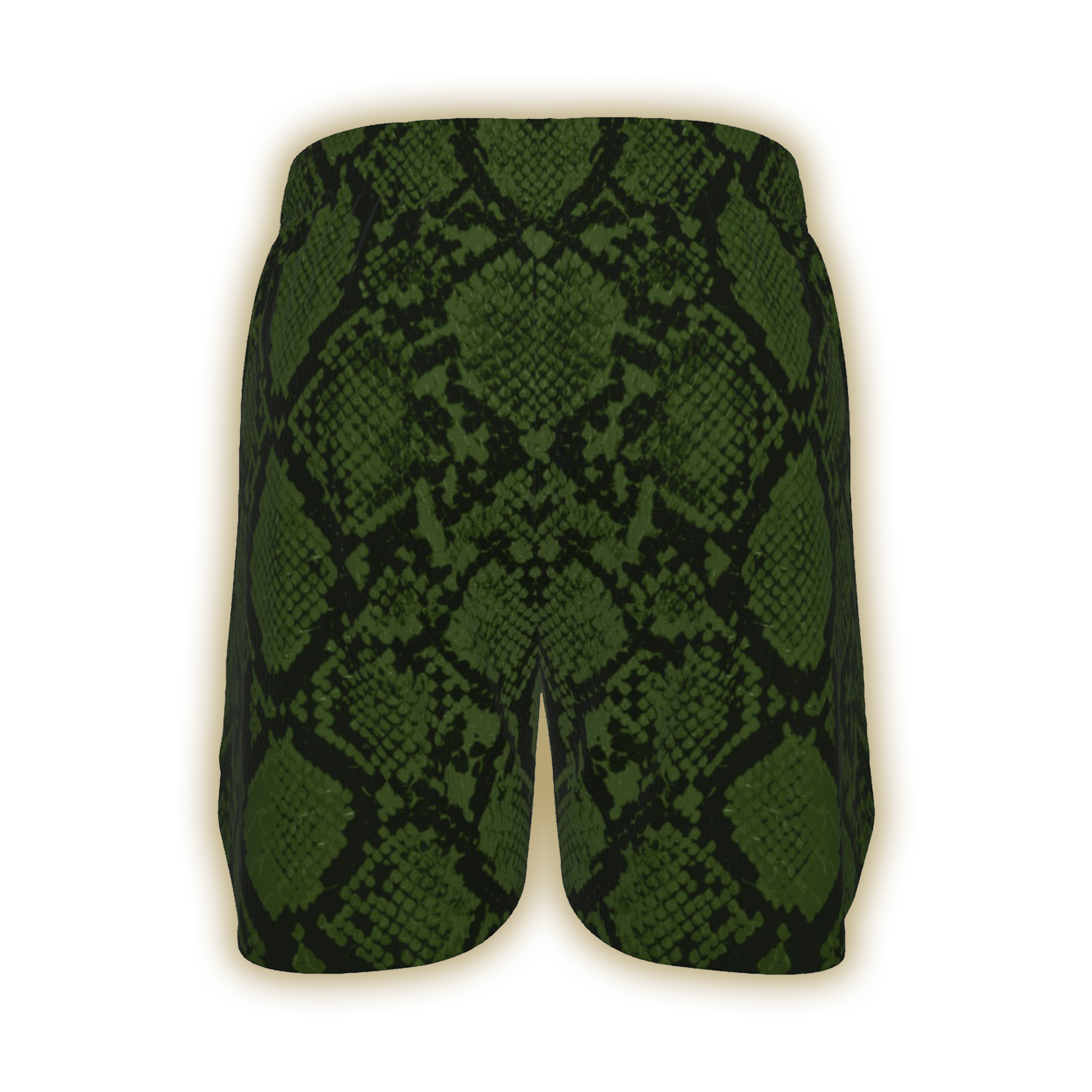 Green Viper All-Over Mesh Shorts