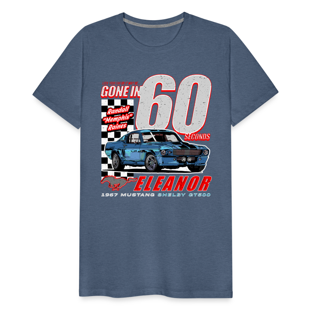 Gone Dudes Premium T-Shirt - heather blue