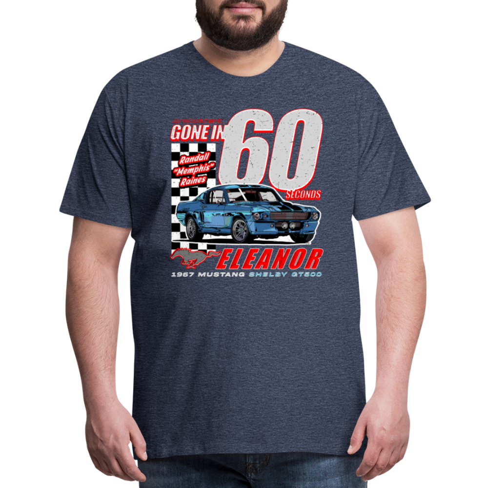 Gone Dudes Premium T-Shirt - heather blue