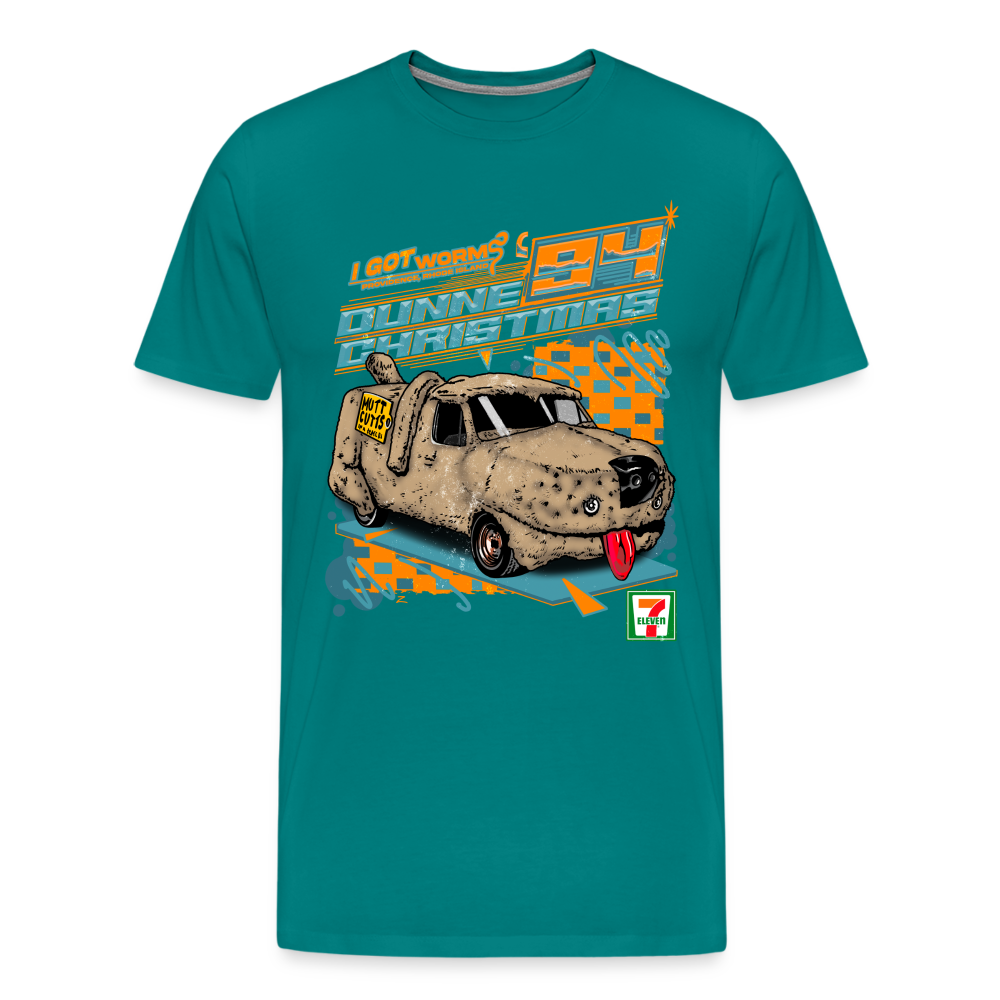 Worms Dudes Premium T-Shirt - teal